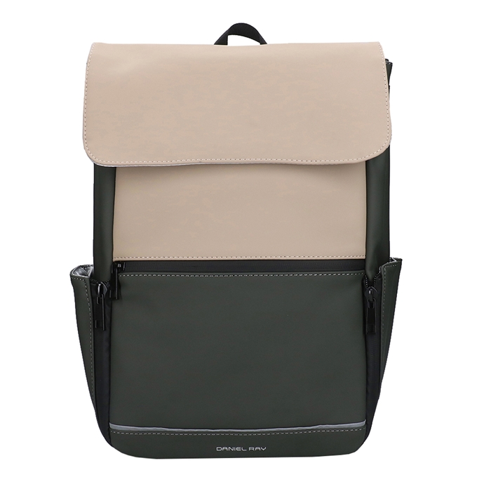 Daniel Ray Tacoma Water-Repellent Backpack moss green/khaki - 1