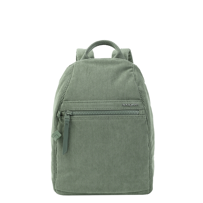 Hedgren Vogue RFID Backpack Small corduroy duck green - 1