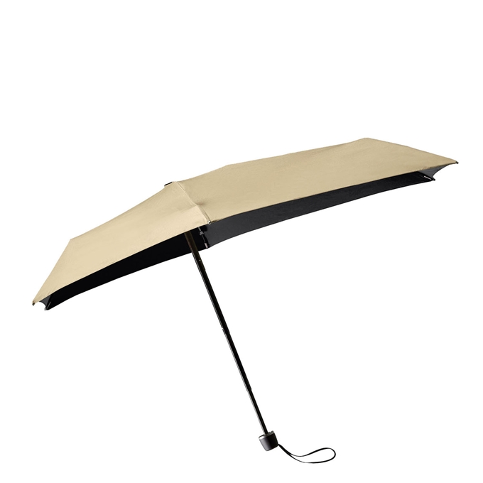 Senz Micro Foldable Storm Umbrella champagne brown - 1