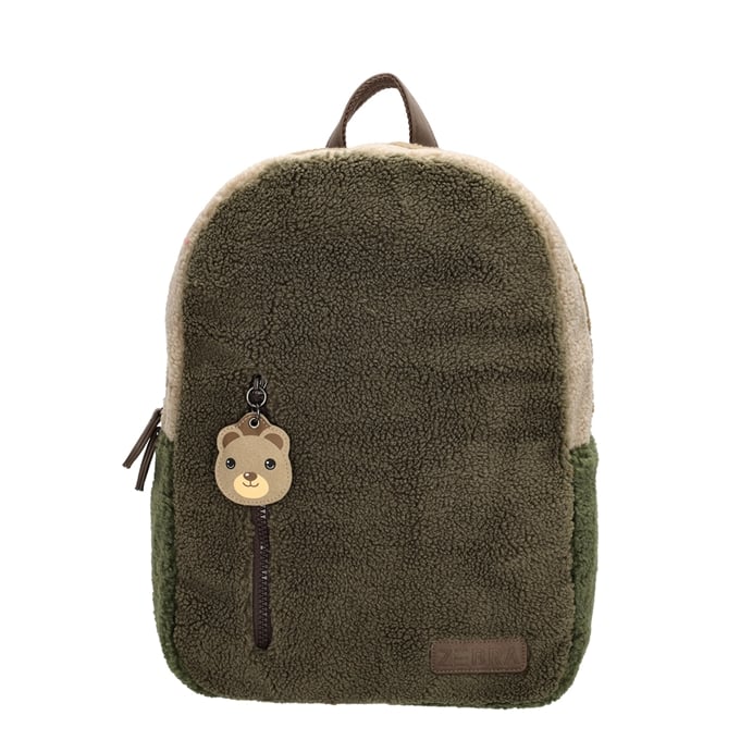 Zebra Trends Teddy Denise Backpack olivegreen - 1