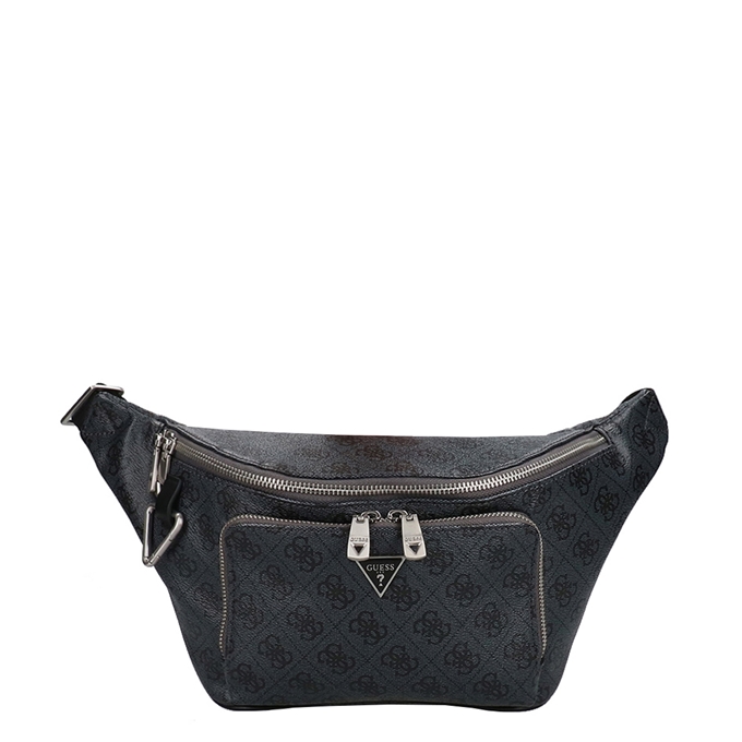 Guess Milano Maxi Bumbag W Frt Pcket black Travelbags