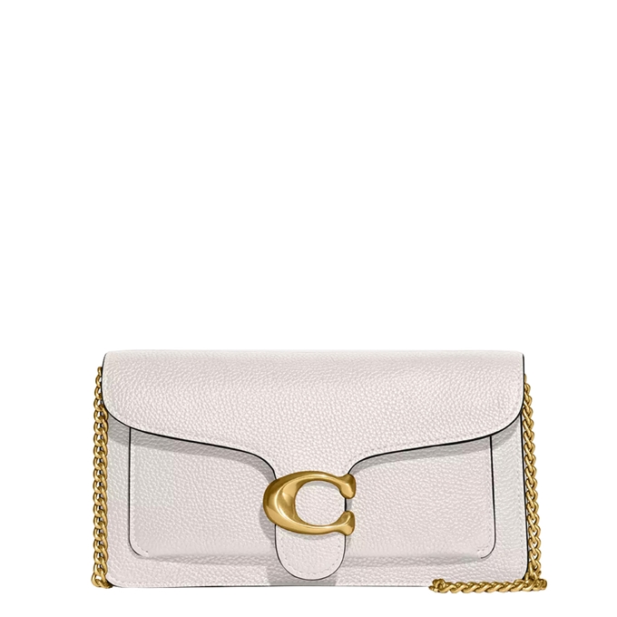 Coach Tabby Chain Clutch chalk - 1