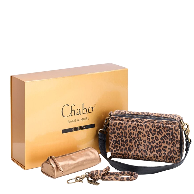 Chabo Chabo Giftbox Leopard metallic gold - 1