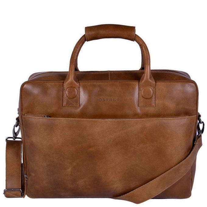 DSTRCT Fletcher Street Workingbag 17" cognac2 - 1