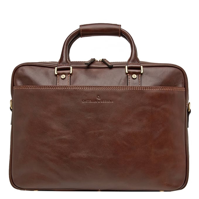 Castelijn & Beerens Verona Business Laptoptas 15.6" mokka - 1