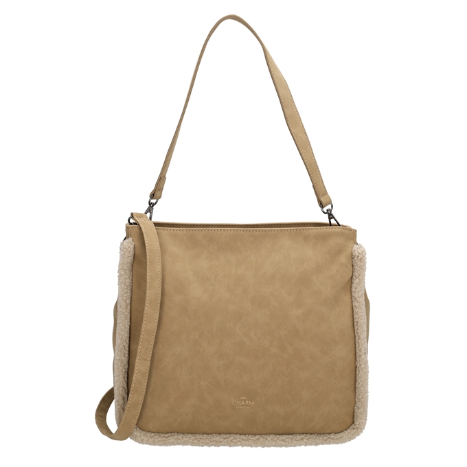 Charm London Newington Shoulderbag taupe - 1