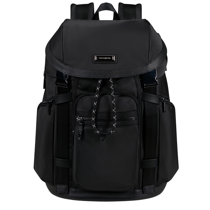 Samsonite Relyon Backpack M 15.6" + Flap black - 1