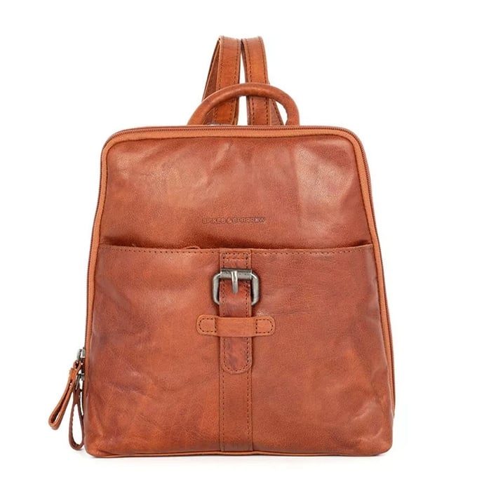 Spikes & Sparrow Texas Backpack Small brandy - 1