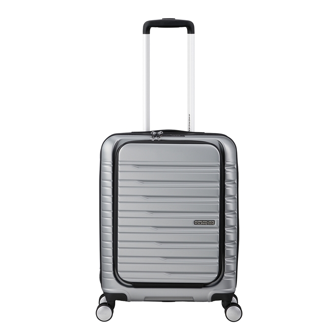 American Tourister Flashline Spin. 55/20 Frontloader Cabin Trolley sky silver - 1