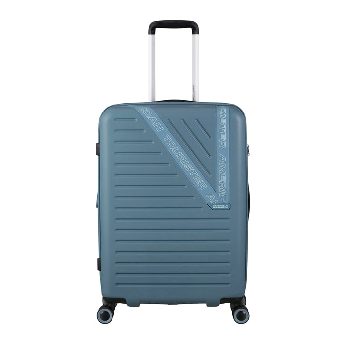 American Tourister Dynabelt Spinner 66/24 Exp TSA rainstorm blue - 1