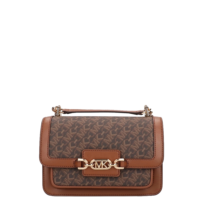 Michael Kors Heather LG Shldr brn/luggage - 1