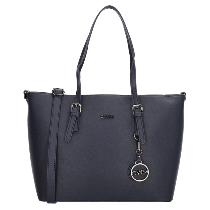 Charm London Birmingham Shopper blue - 1