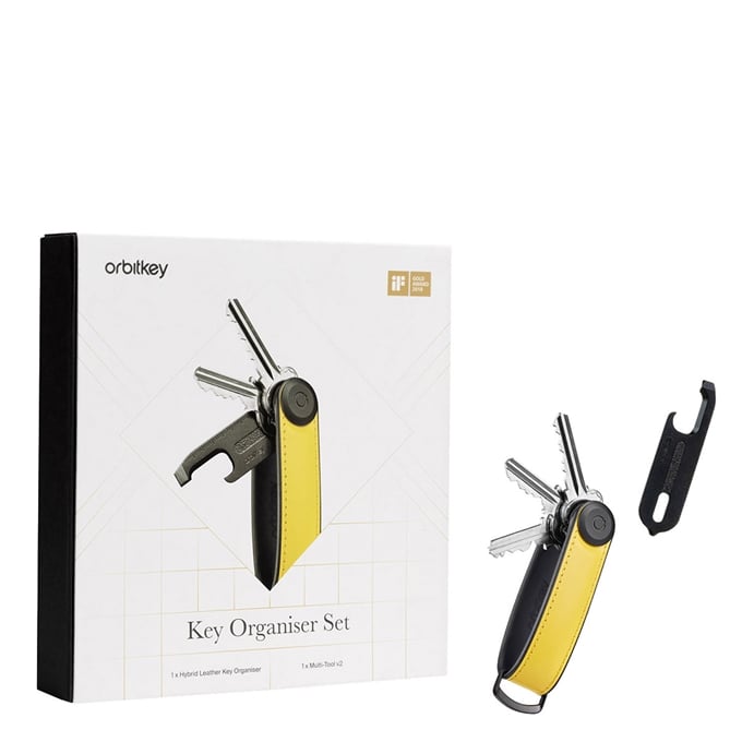 Orbitkey Key Organiser Set yellow - 1