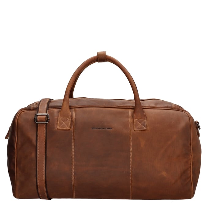 Hide & Stitches Japura Travelbag cognac - 1