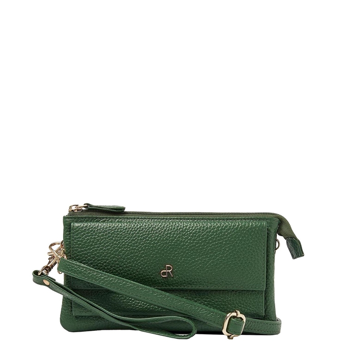 dR Amsterdam Momentum Shoulderbag / Clutch green - 1