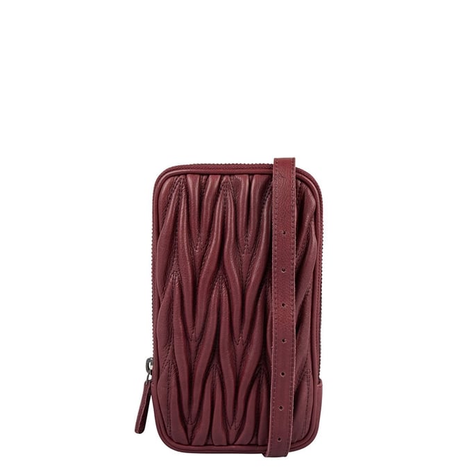 Cowboysbag Long Beach Phonebag X Carolien Spoor bordeauxred - 1