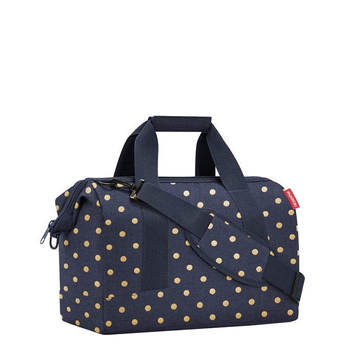 Reisenthel Travelling Allrounder M metallic dots blue - 1