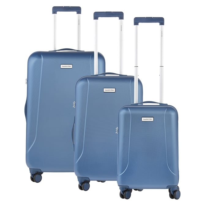 CarryOn Skyhopper Trolleyset 3pcs TSA cool blue - 1