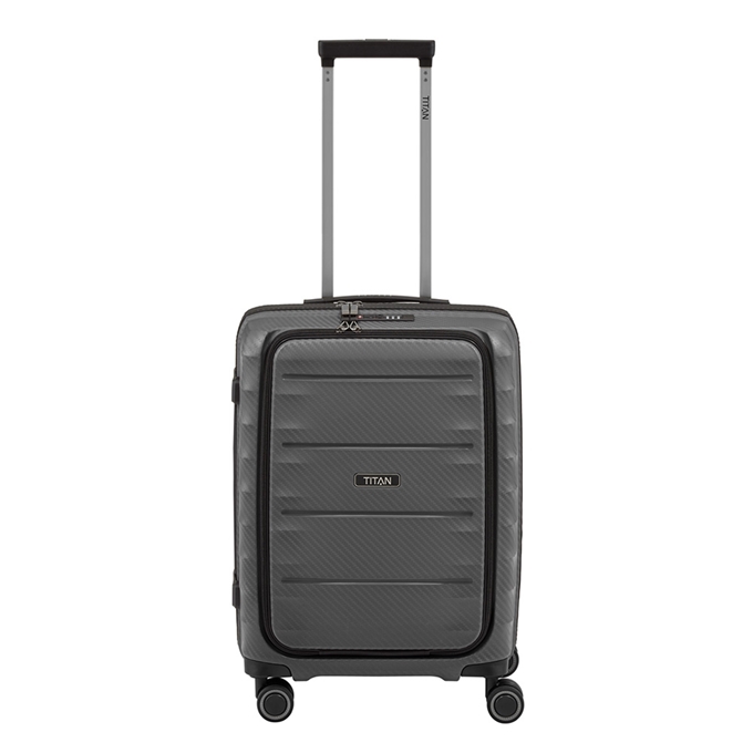 Titan Highlight 4 Wiel Trolley S Front Pocket anthracite - 1