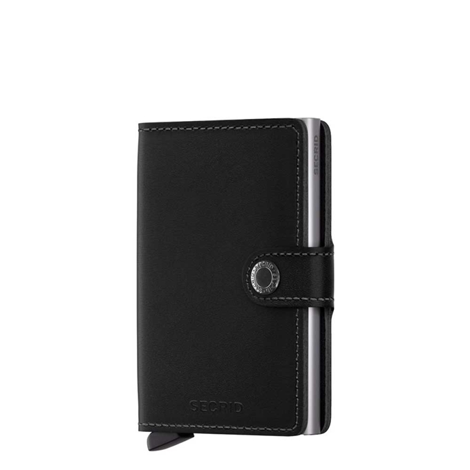 Secrid Miniwallet Portemonnee black leather - 1