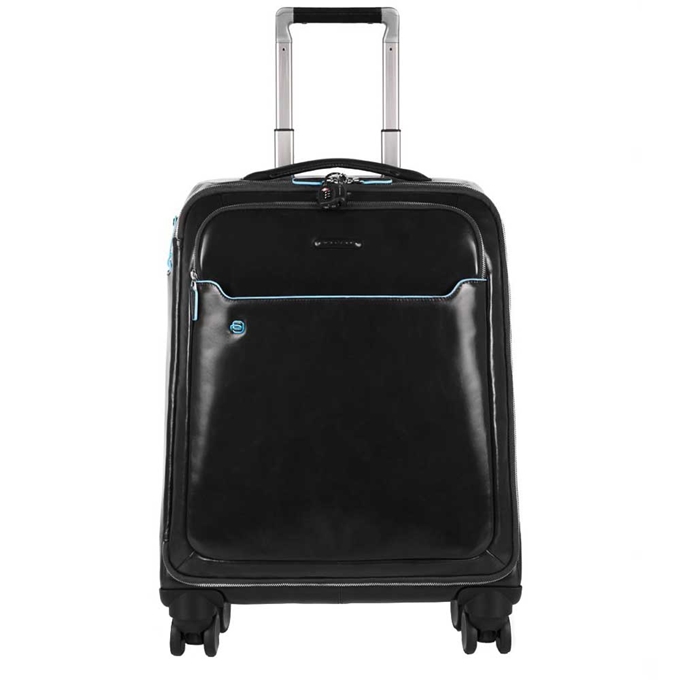 Piquadro Blue Square Slim Cabin Trolley 15.6" black ...