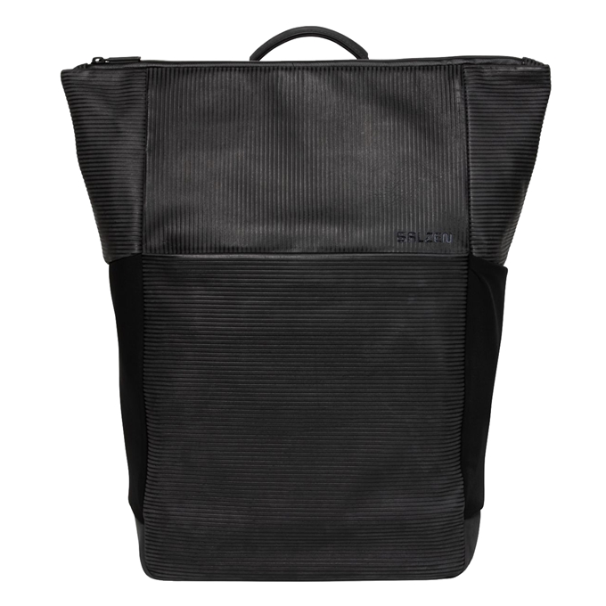Salzen Vertiplorer Plain Backpack Leather aligned smoke - 1