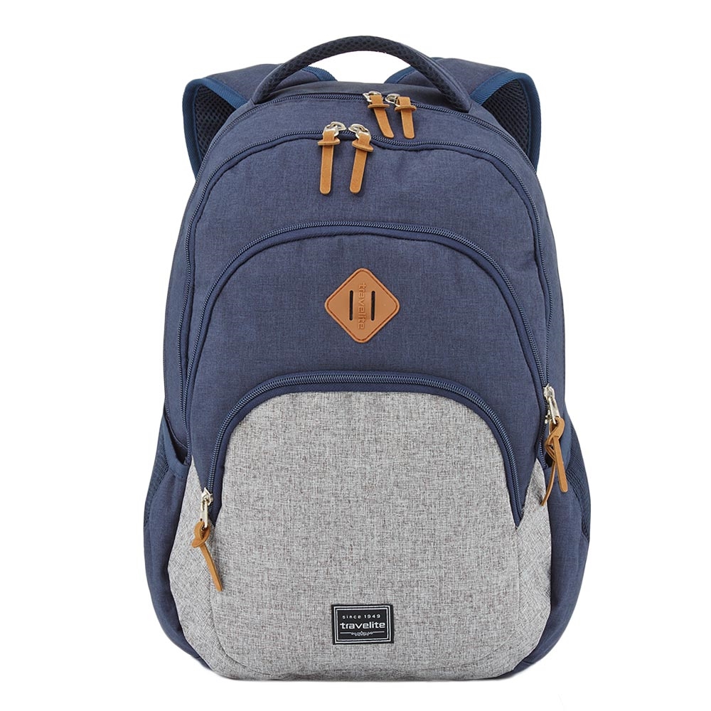 Travelite Basics Backpack Melange navy/grey backpack
