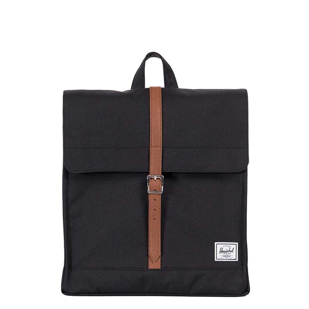 Herschel Supply Co. City Mid-Volume Rugzak black/tan synthetic leather Rugzak