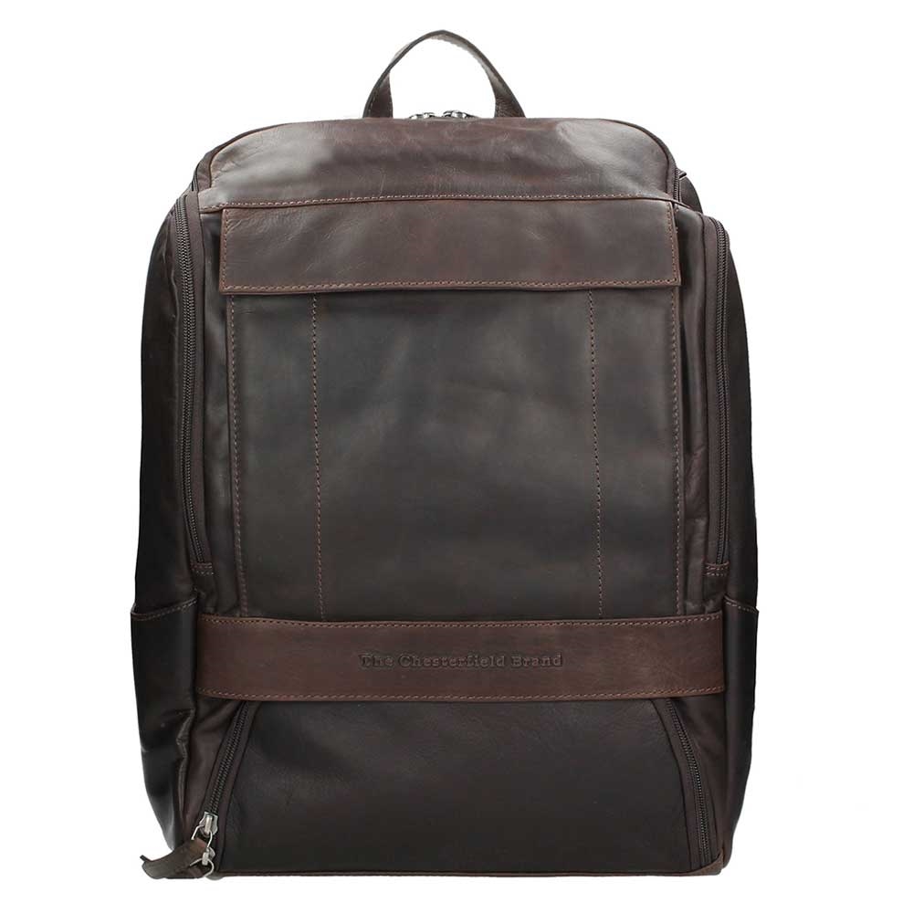 The Chesterfield Brand Rich Laptop Backpack brown backpack