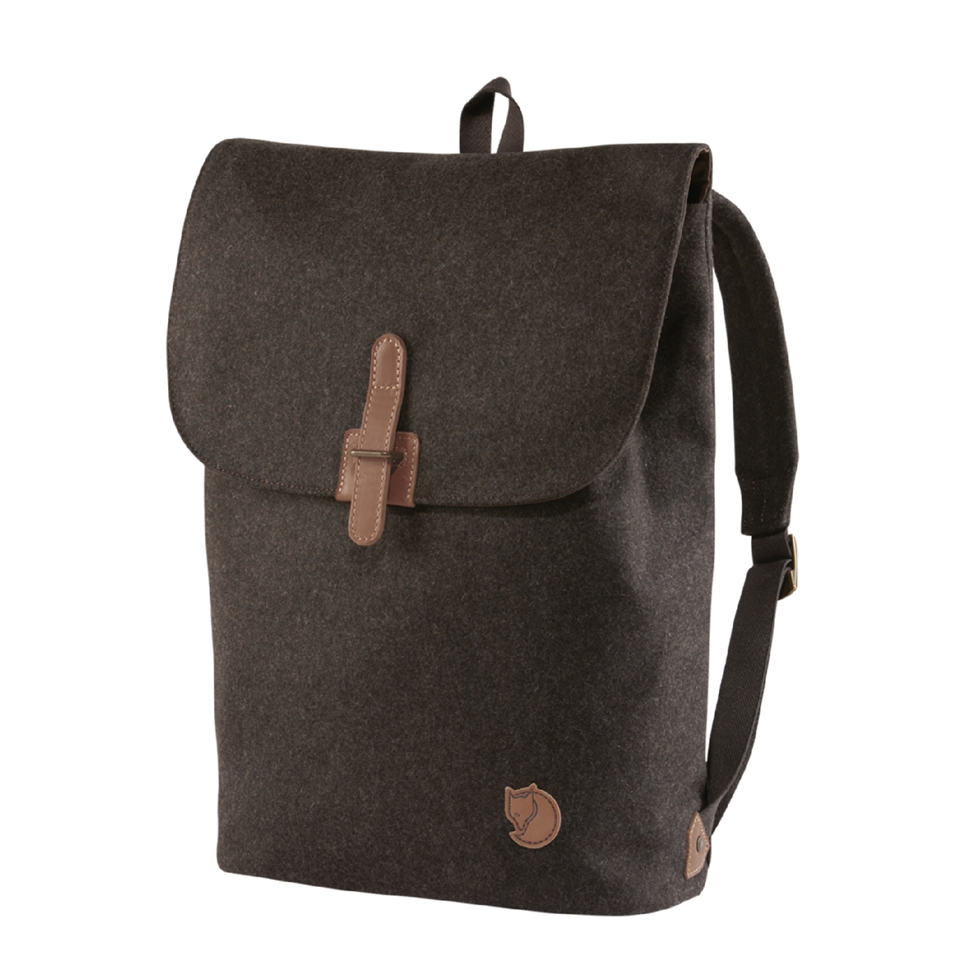 Fjallraven Norrvage Foldsack brown backpack