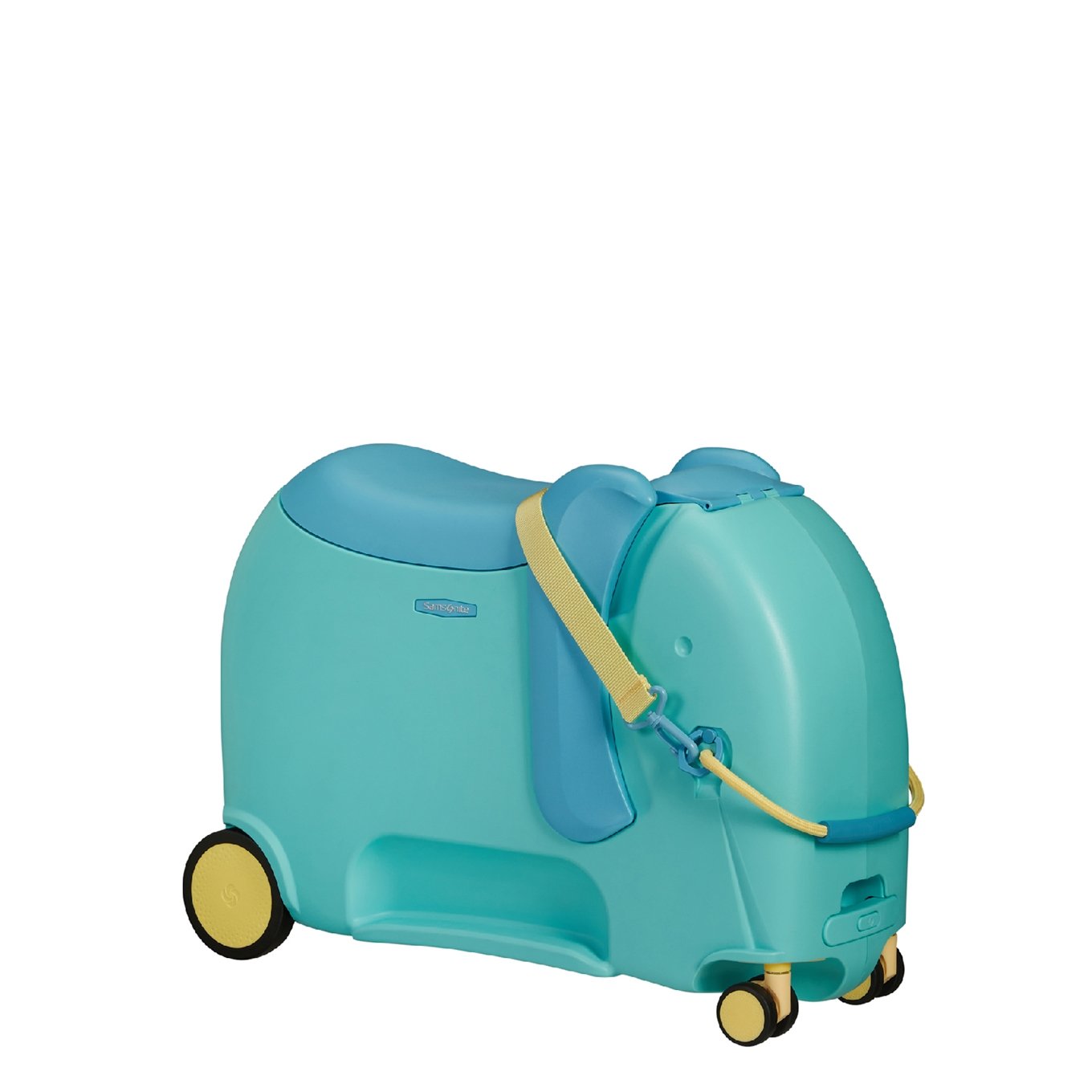 Samsonite Dream Rider Deluxe Ride-On Spinner Elephant blue Kinderkoffer