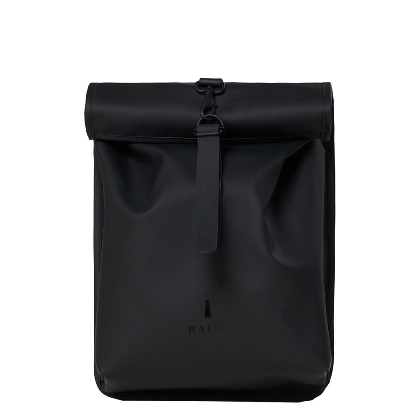 Rains Rolltop Mini black backpack