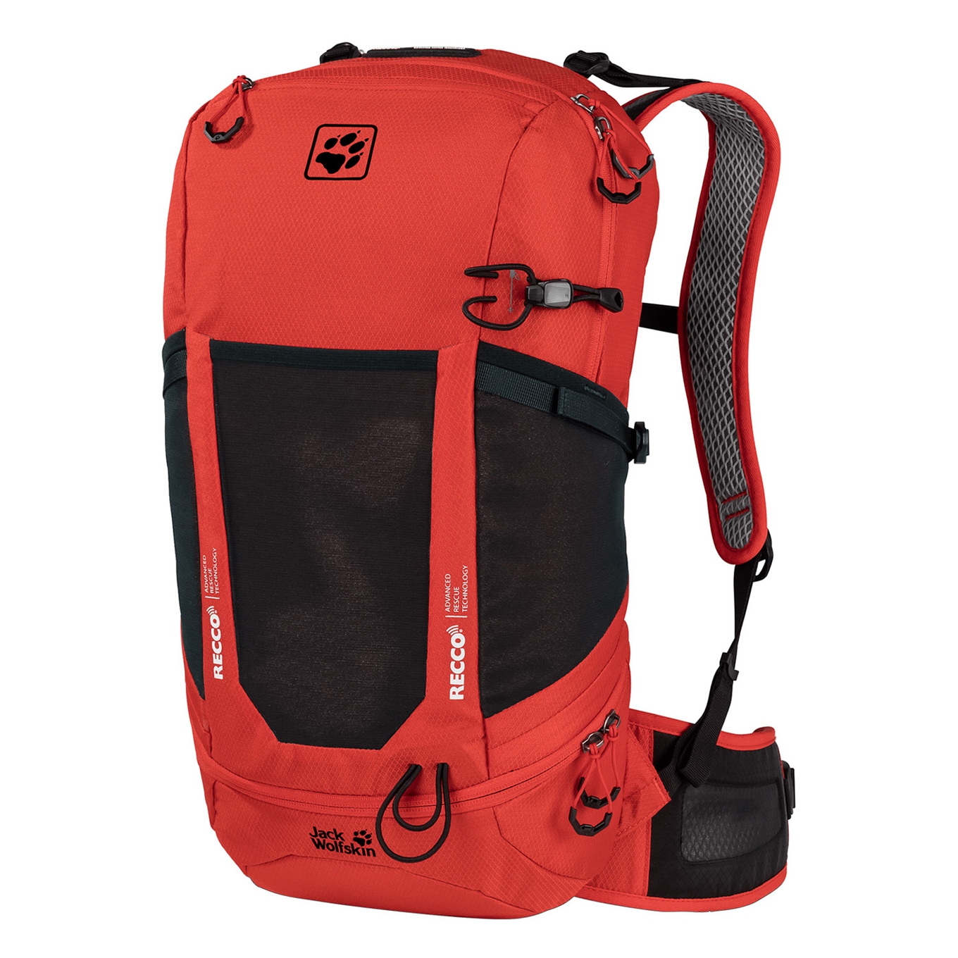 Jack Wolfskin Kingston 22 Pack Recco lava red backpack