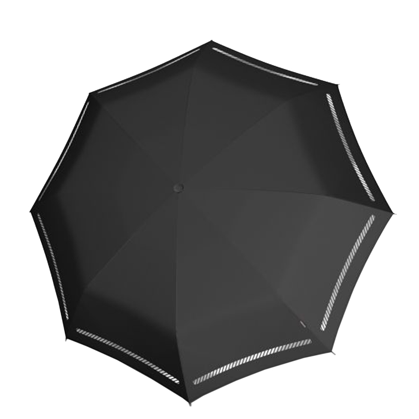 Knirps T-200 Medium Duomatic Paraplu reflective black (Storm) Paraplu