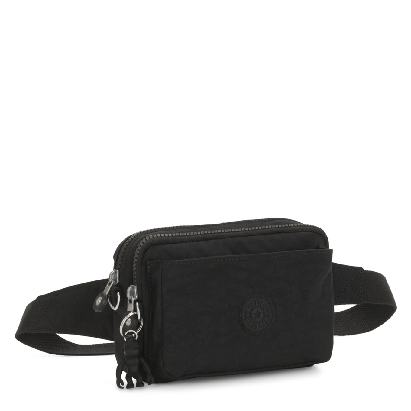 Kipling Abanu Multi Schoudertas black noir Travelbags.be