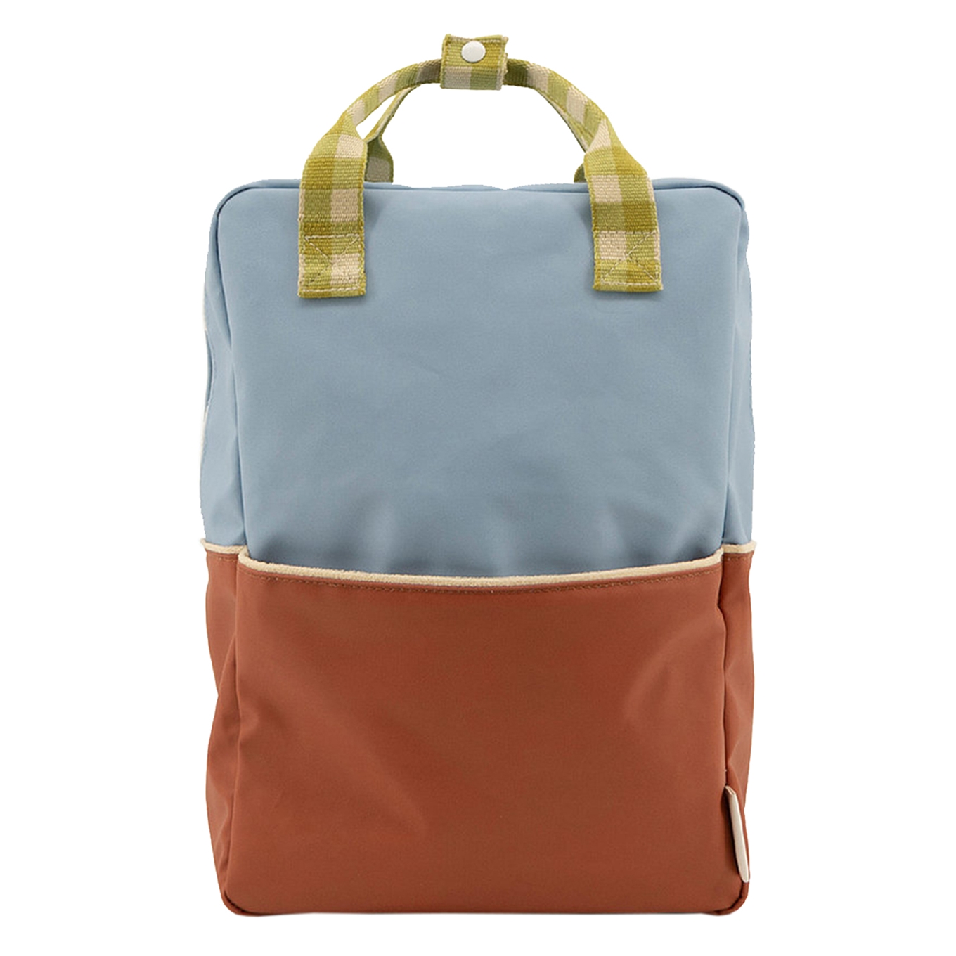 Sticky Lemon Colourblocking Backpack Large blueberry willow brown pear green