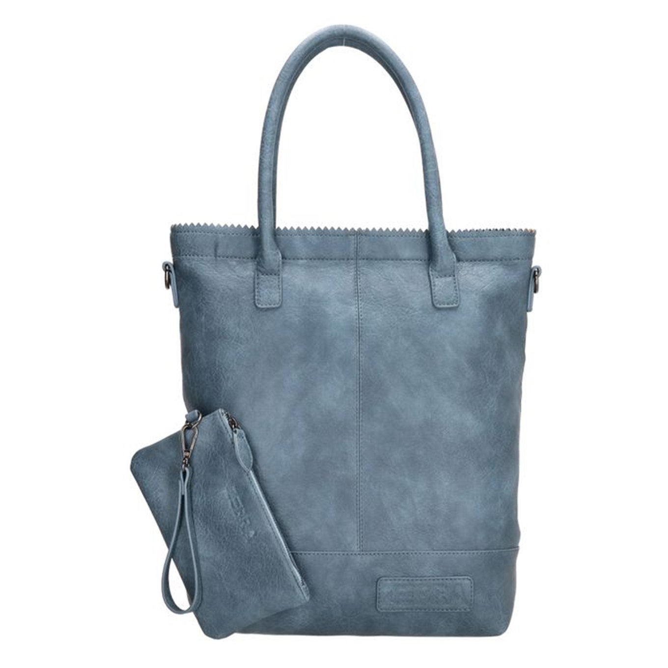 Bekwaam ik heb nodig paus Zebra Trends Kartel Shopper Met Rits jeans blauw | Travelbags.nl