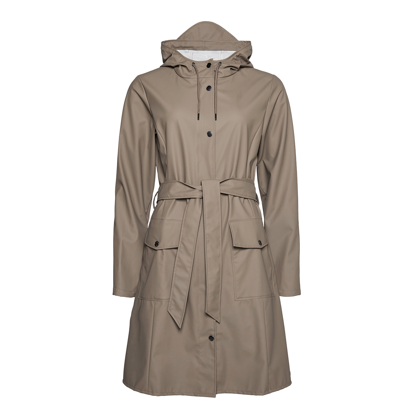 Rains Kurtka Curve Jacket 18130 , Bruin, Dames online kopen