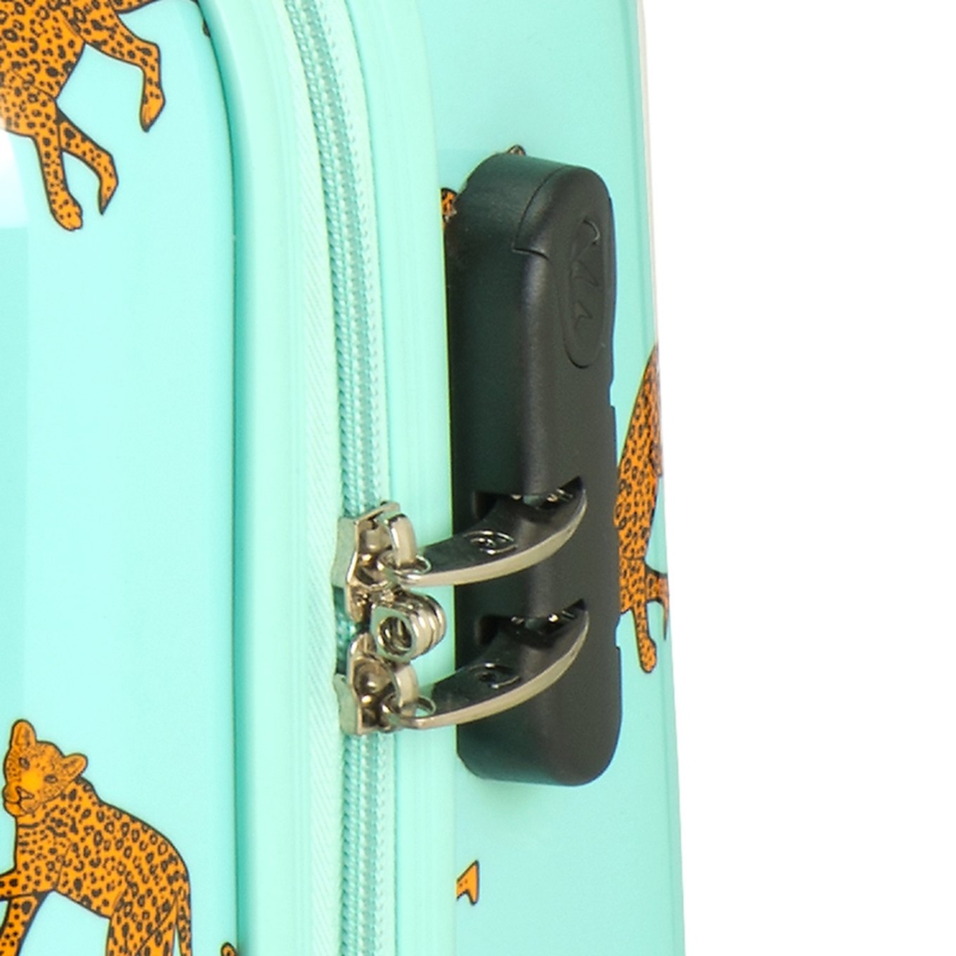 Quagga vervangen alledaags Princess Traveller Trendy Animal Leopard Cabin Trolley S mint |  Travelbags.nl