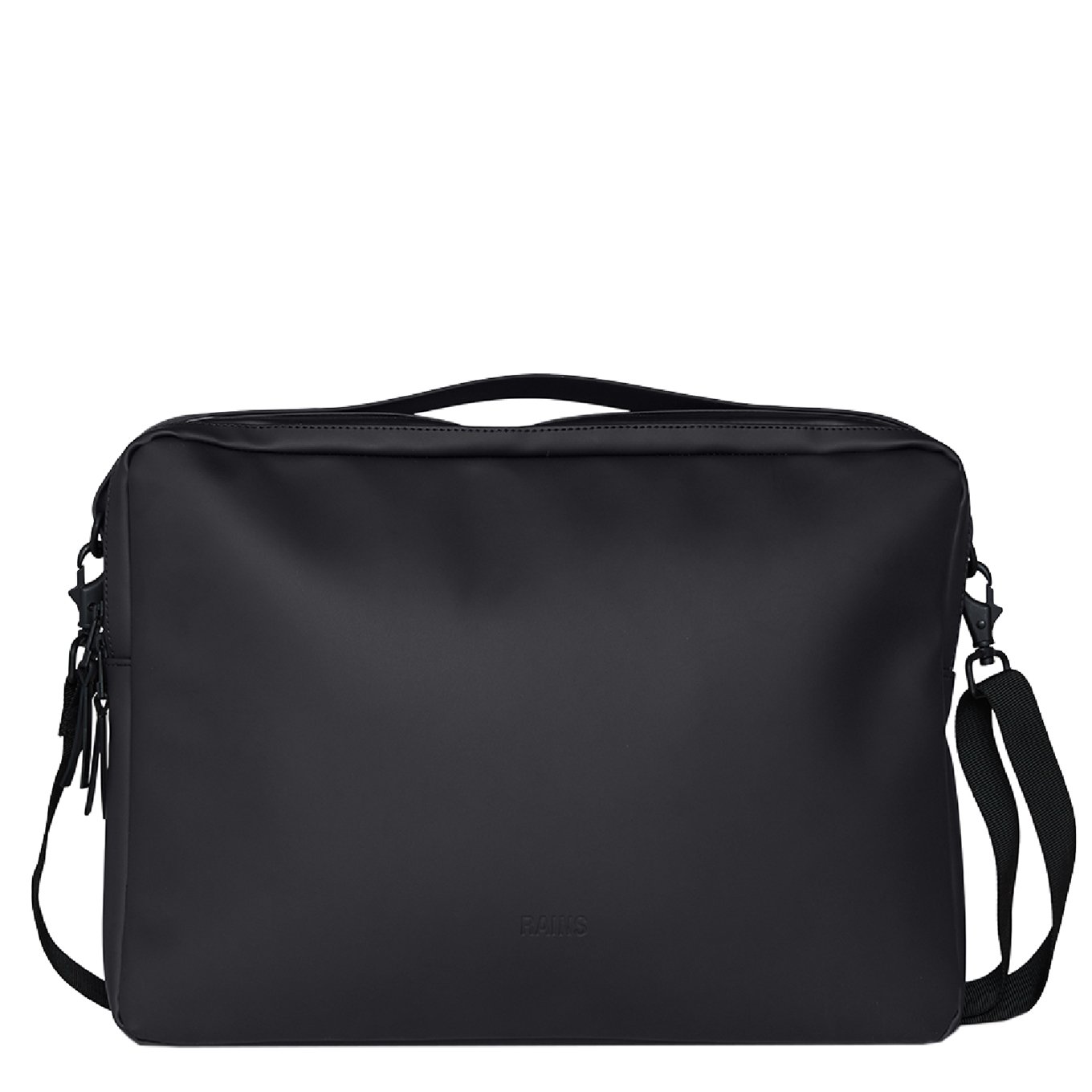 tieners Koppeling Kers Rains Laptop Bag 15" black | Travelbags.nl
