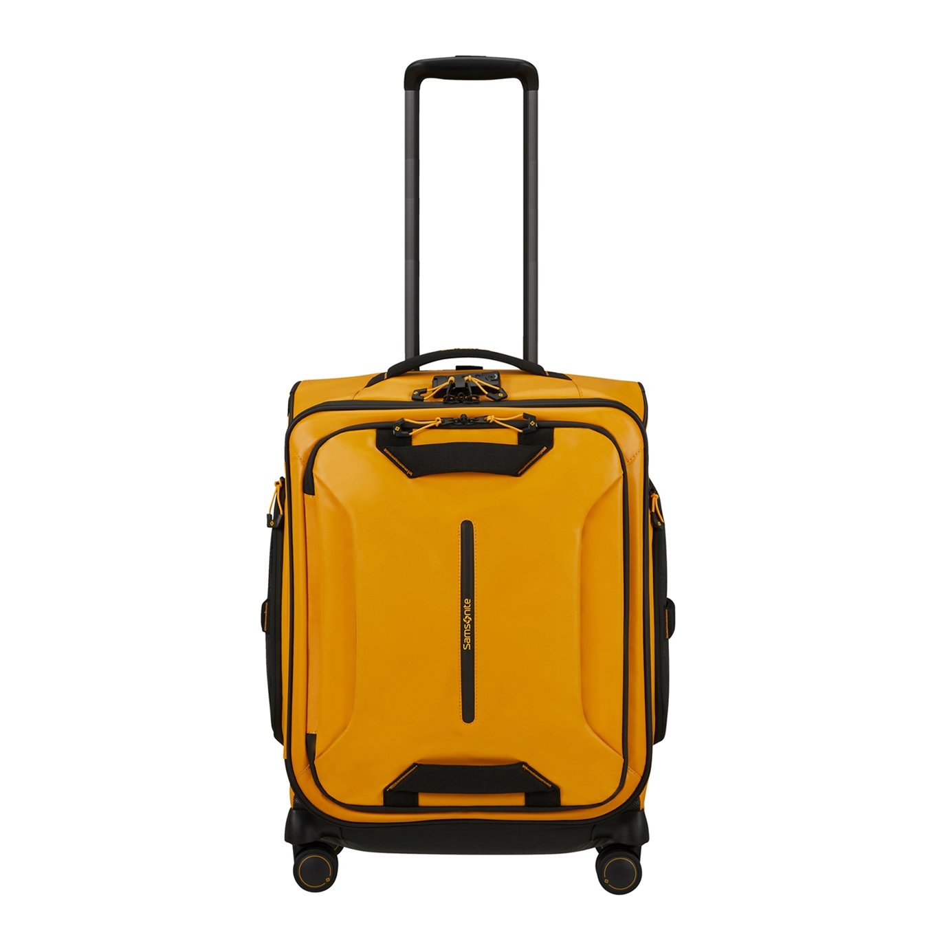 Samsonite Ecodiver Spinner Duffle 55 yellow Zachte koffer