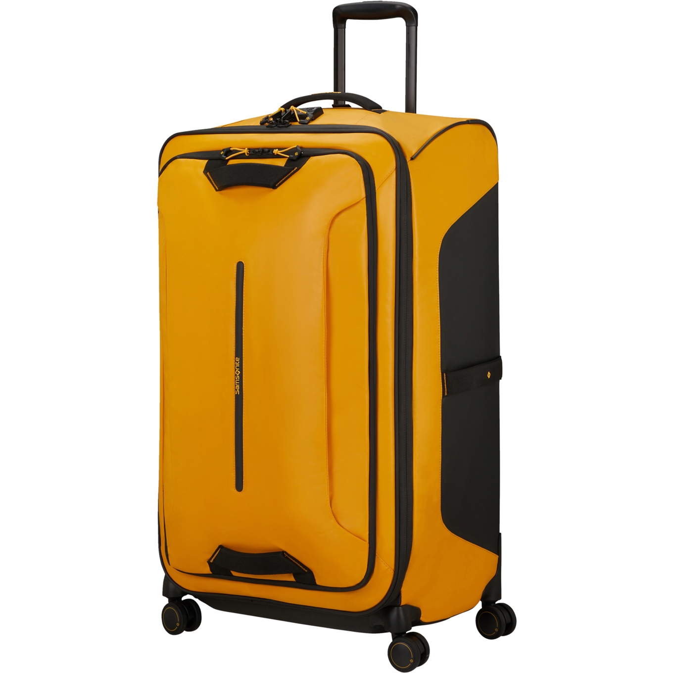 Ecodiver Spinner Duffle 79 yellow | Travelbags.nl