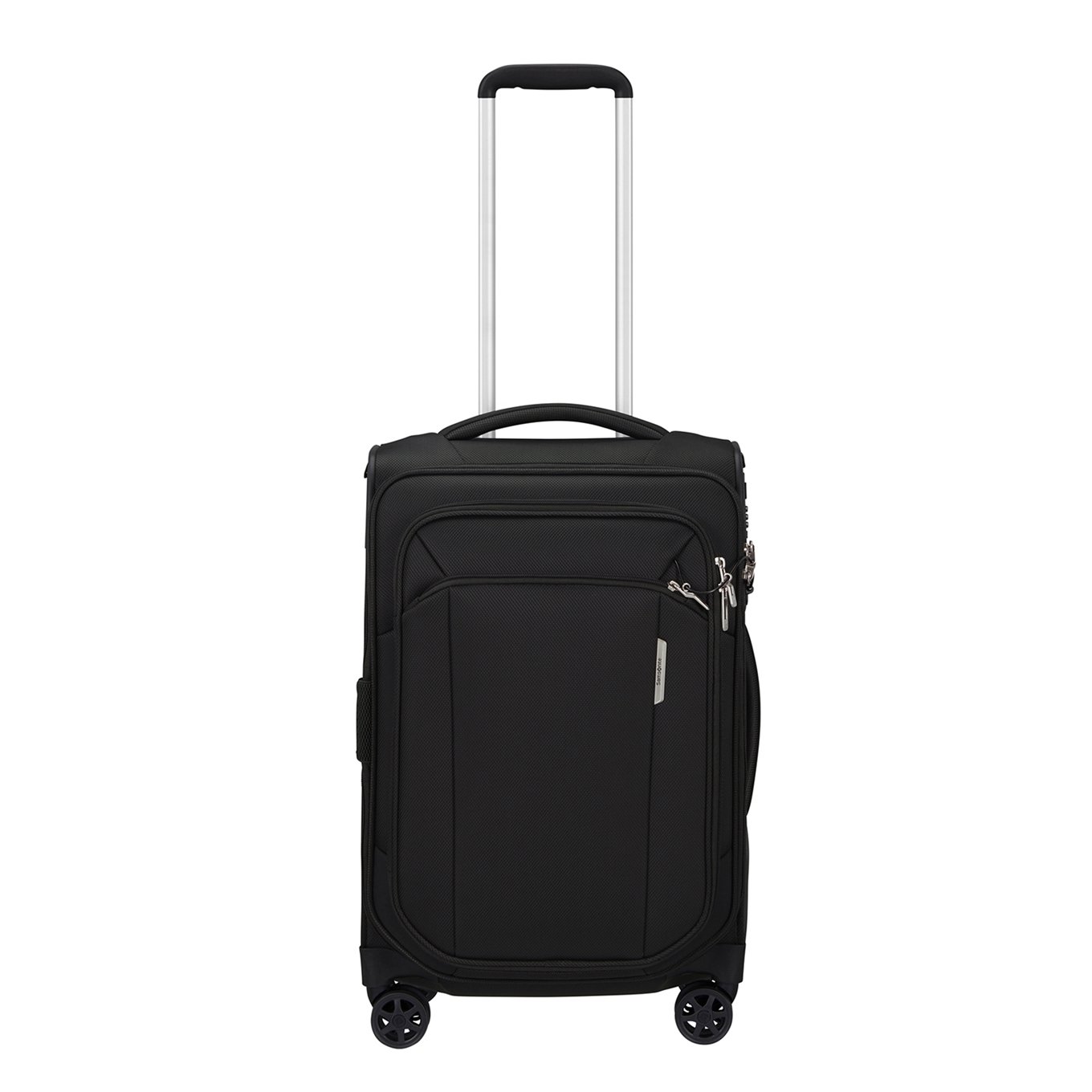 Samsonite Respark Spinner 55/35 Expandable ozone black Zachte koffer