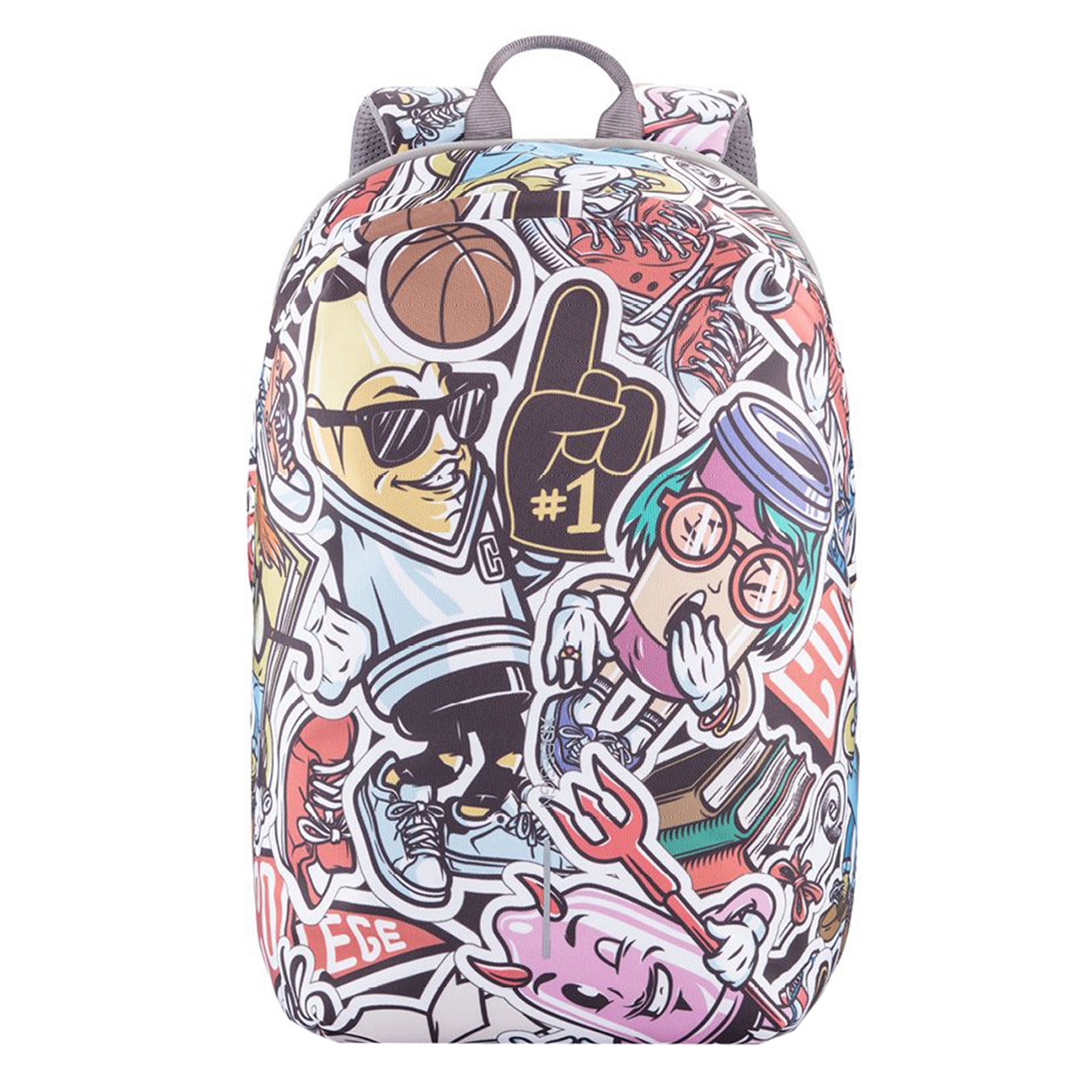 XD Design Bobby Soft Anti-Diefstal Rugzak grafitti backpack