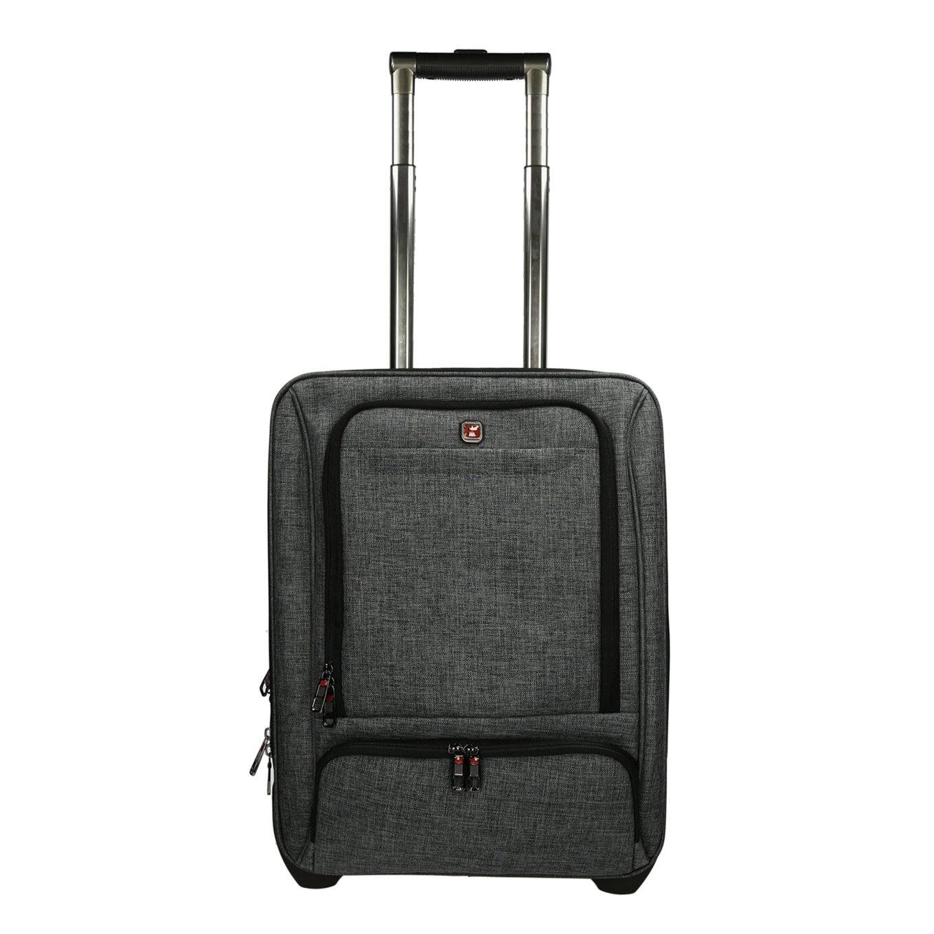 Enrico Benetti Frankfurt Laptop Trolley 17&apos;&apos; grey Handbagage koffer