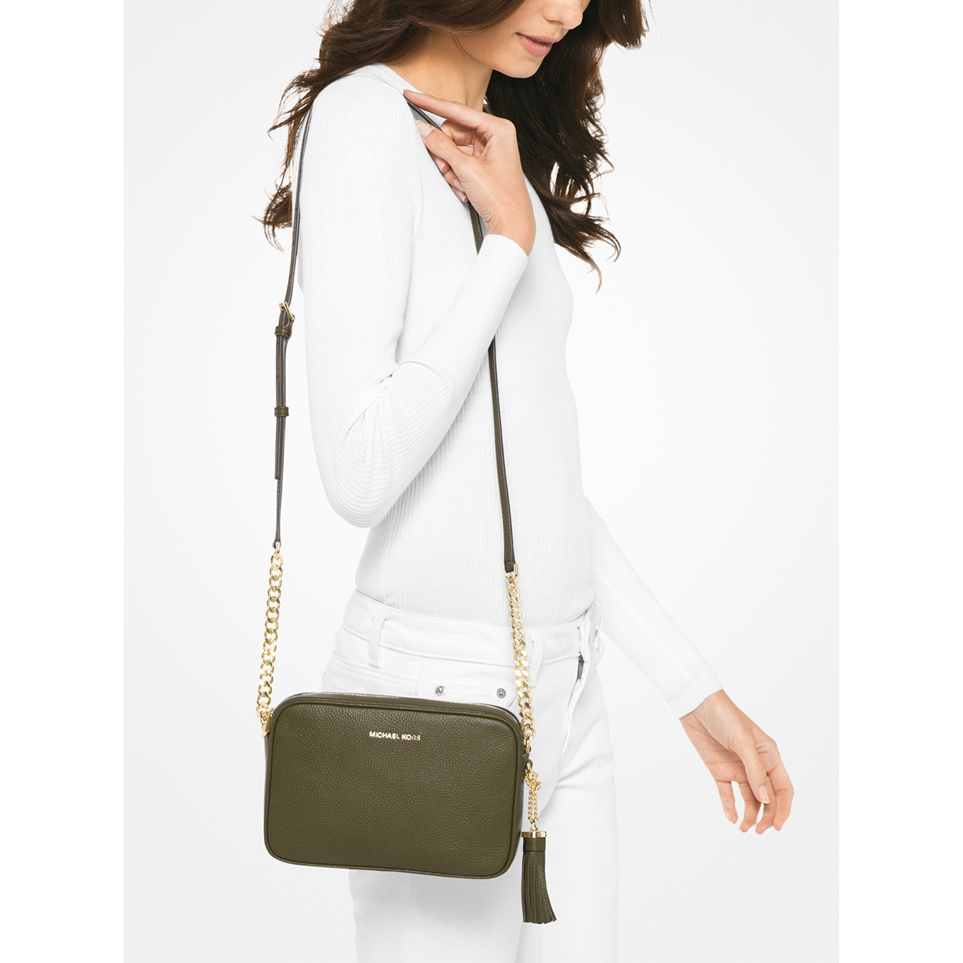 michael kors crossbody olive