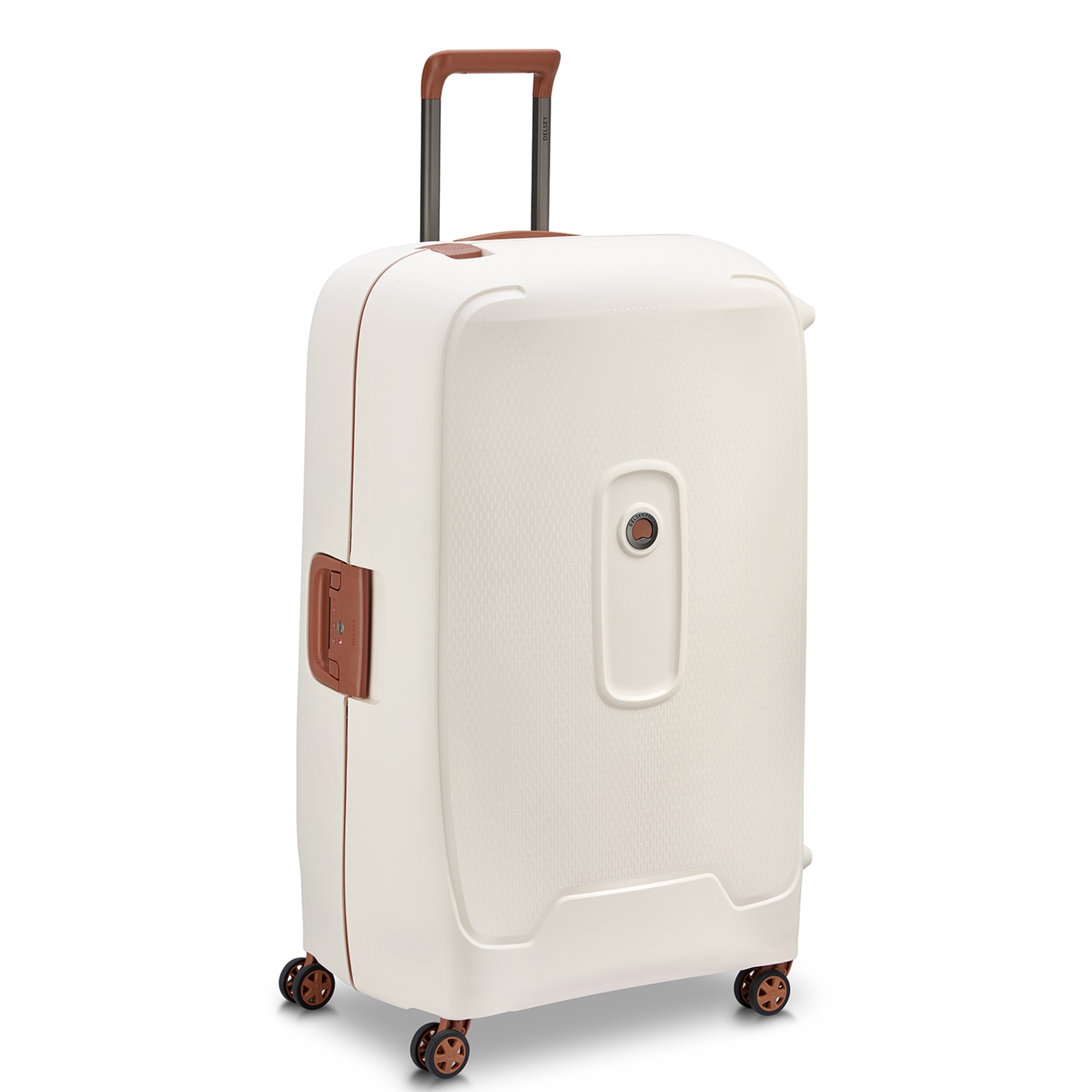 Rood overschot Druppelen Delsey Moncey 4 Wheel Trolley 82 white | Travelbags.nl