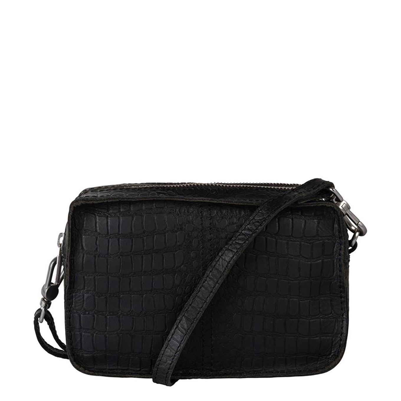 Onzeker Leidinggevende Ontslag nemen Cowboysbag Handbag Lymm croco black | Travelbags.nl
