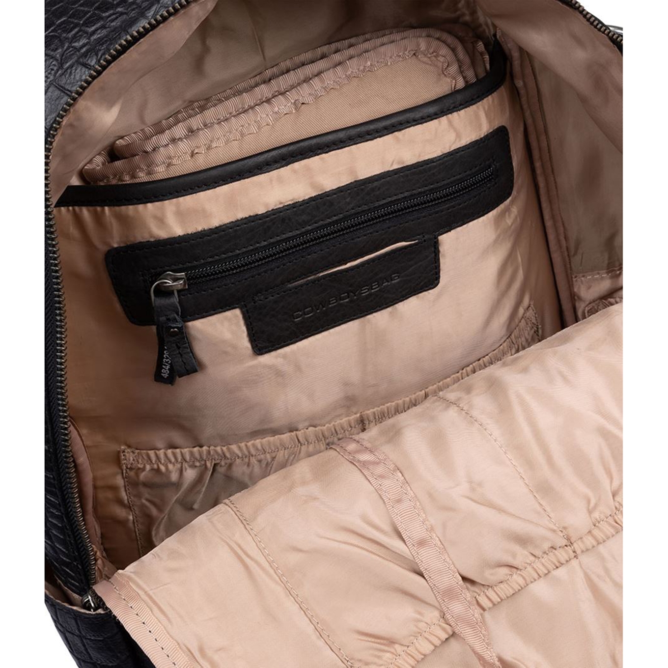 Cowboysbag Diaper Bag croco black | Travelbags.nl