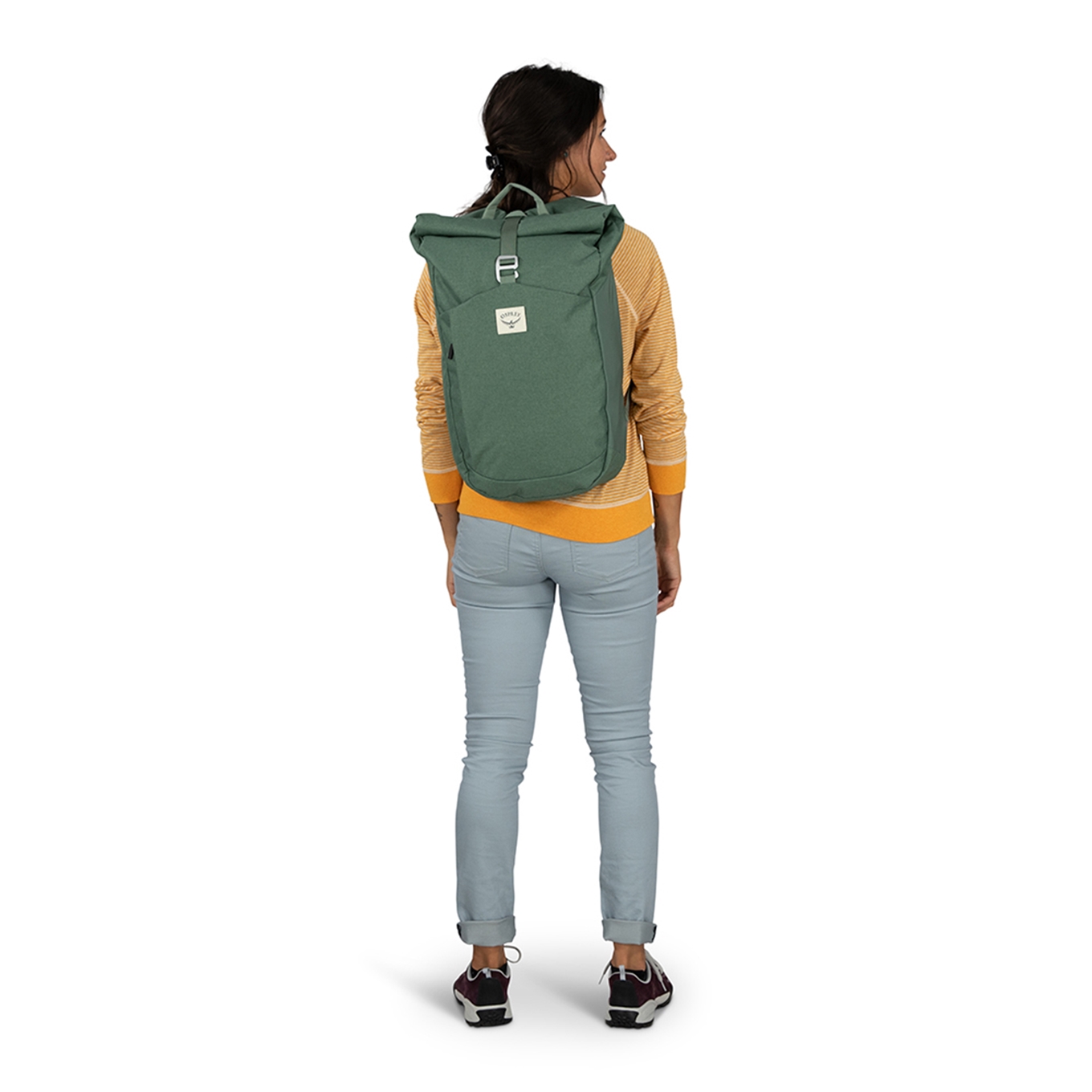 Osprey Arcane Roll Top Backpack pine leaf green heather